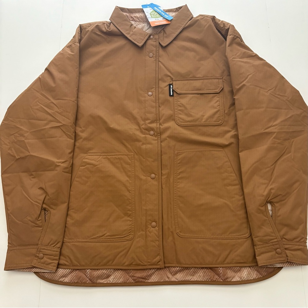 Women’s Columbia Longhorn Ridge Reversible Shirt Jacket XL MSRP $130 - Picture 2 of 9
